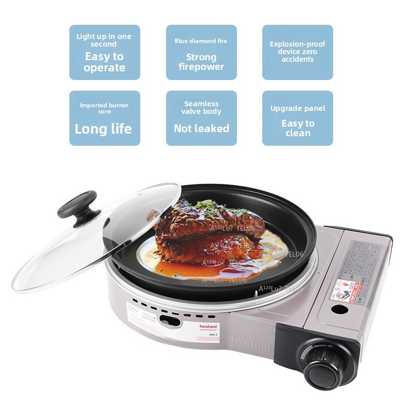 Home Cooking Gas - Estufa de Gas Portátil a Prueba