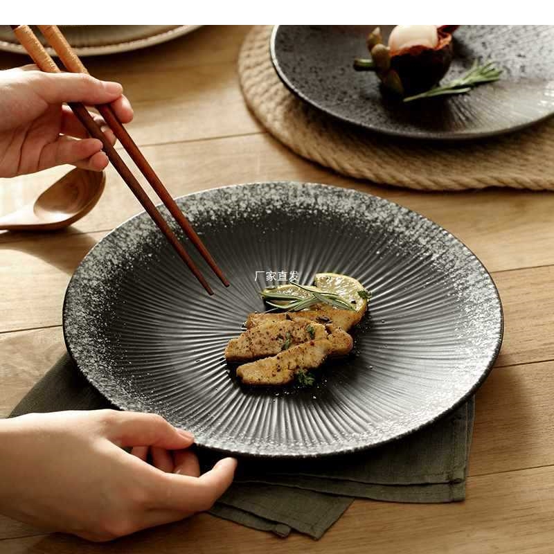 Home Cooking Japanese - Plato de cerámica para Sushi de