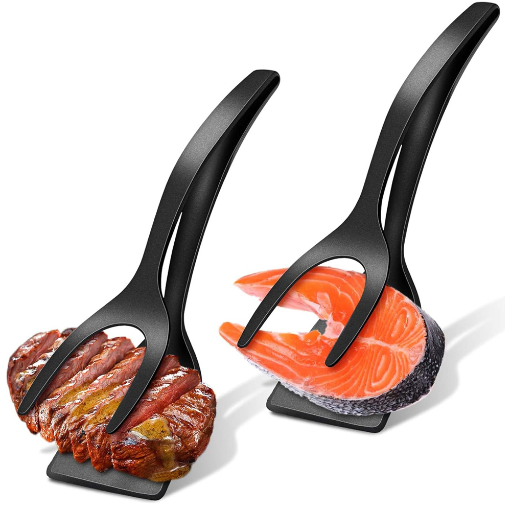 Home Cooking In French - Espátula con agarre 2 en 1,