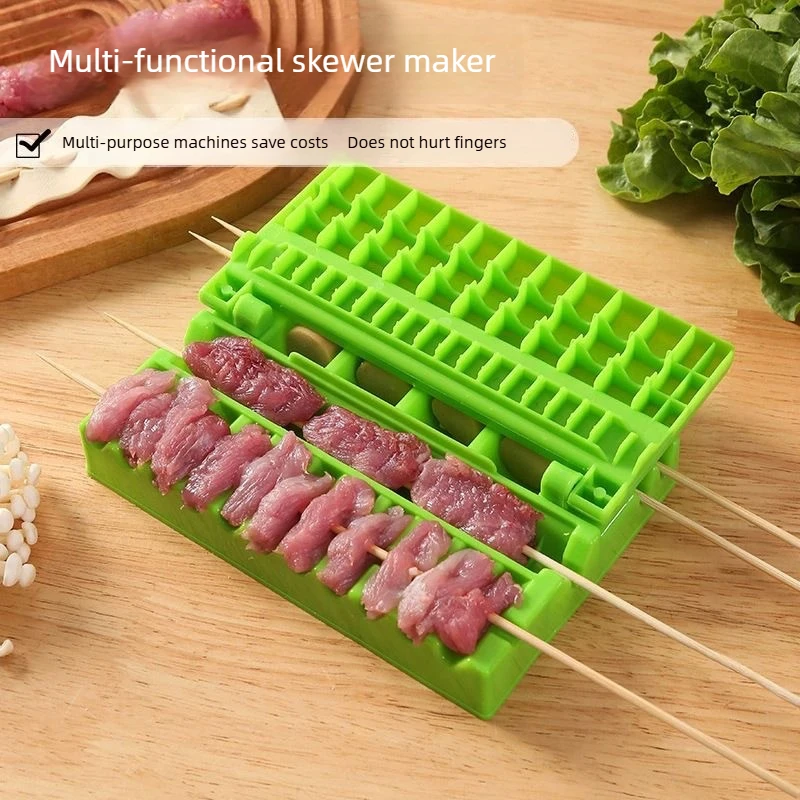 Home Cooking Appliances - Máquina Multifuncional para Brochetas de Carne,