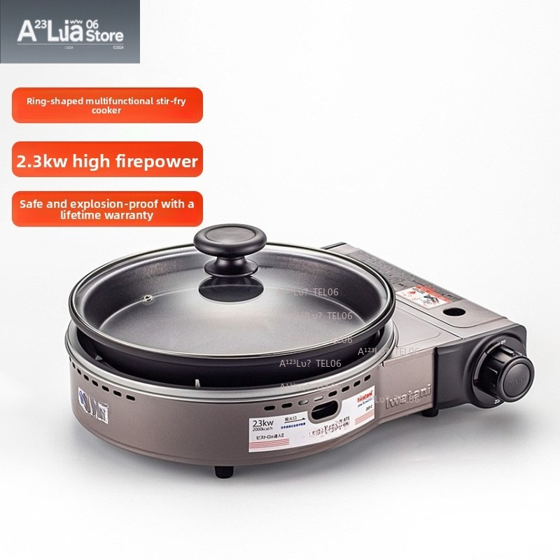 Estufa de Gas Portátil a Prueb - Home Cooking Gas reseña y precio
