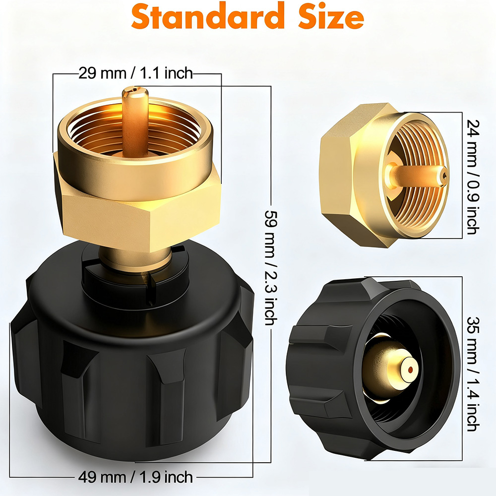 1 adaptador de repuesto de pro - Home Cooking Gas reseña y precio