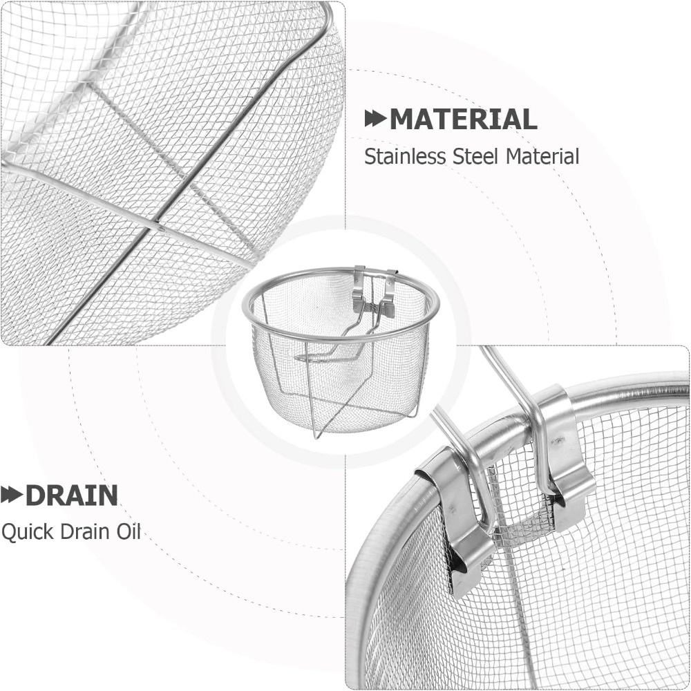 Cesta redonda para freír con a - Home Cooking In French reseña y precio
