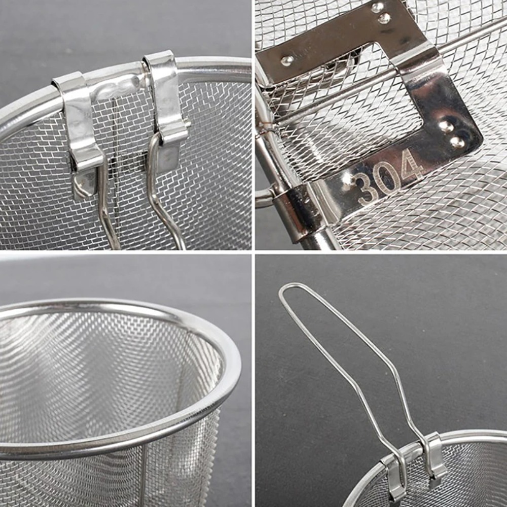 Cesta redonda para freír con a - Home Cooking In French reseña y precio
