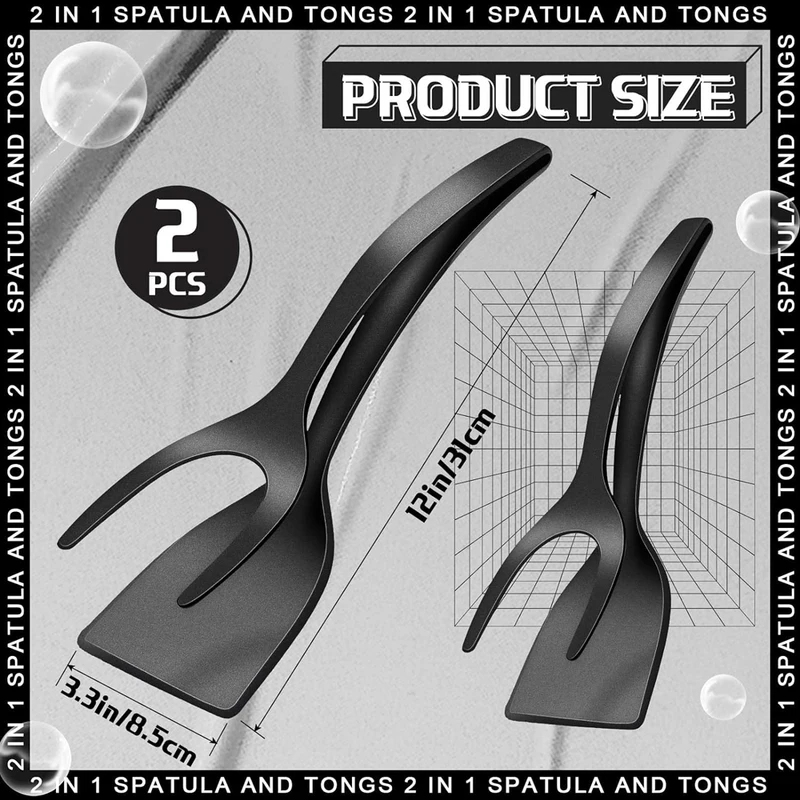 Espátula con Pinza 2 en 1 para - Home Cooking In French reseña y precio