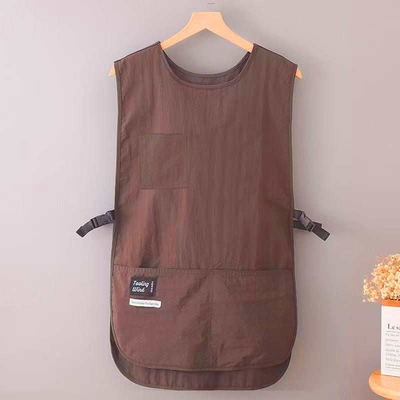 Delantal impermeable, chaleco  - Home Cooking Cafe reseña y precio