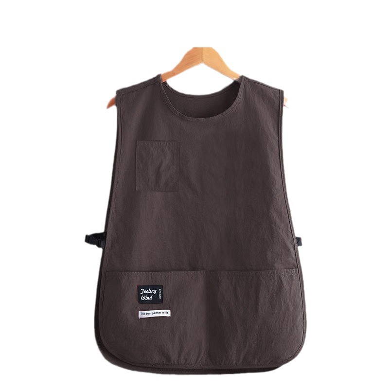 Delantal impermeable, chaleco  - Home Cooking Cafe reseña y precio