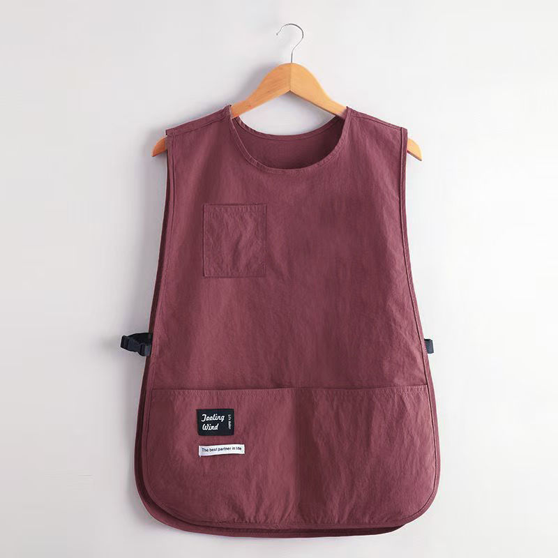 Delantal impermeable, chaleco  - Home Cooking Cafe reseña y precio
