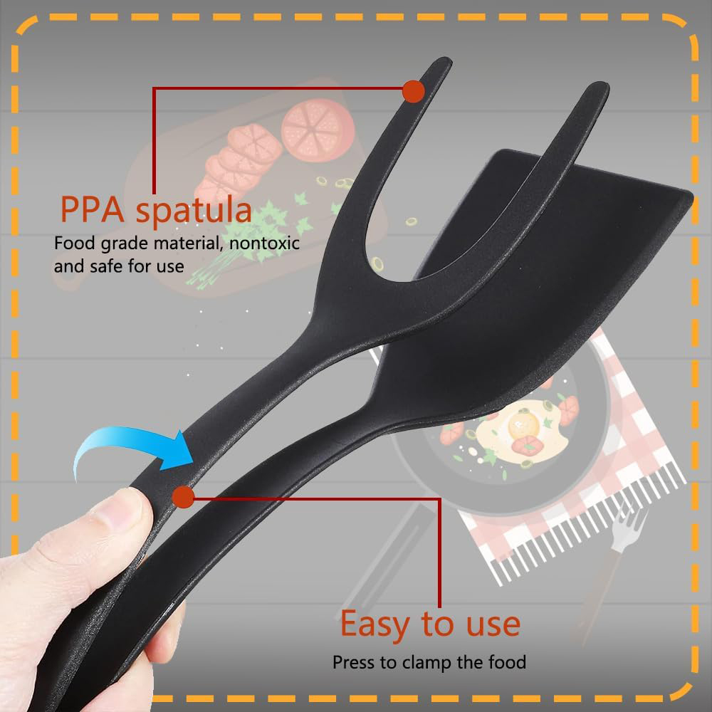 Espátula con Pinza 2 en 1 para - Home Cooking In French reseña y precio
