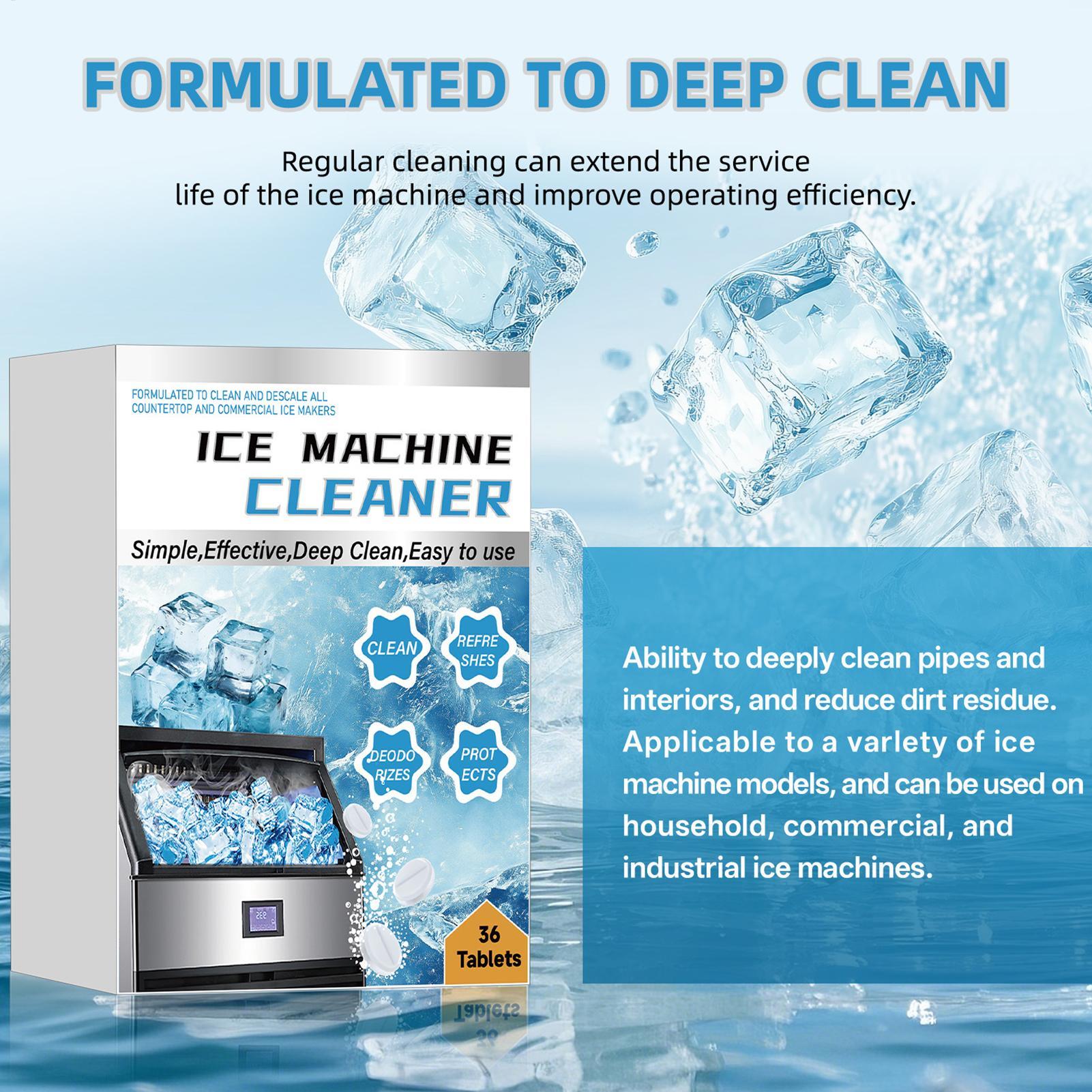 Limpiador de Máquinas de Hielo - Home Cooking Appliances reseña y precio