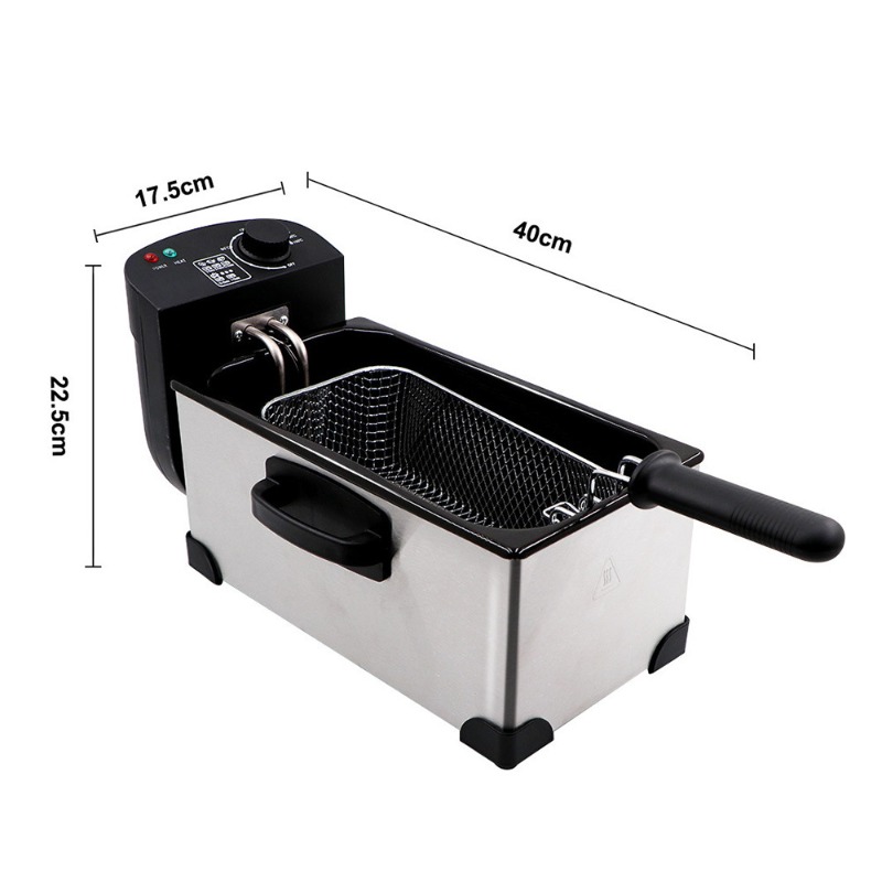 Freidora Eléctrica Doméstica d - Home Cooking In French reseña y precio