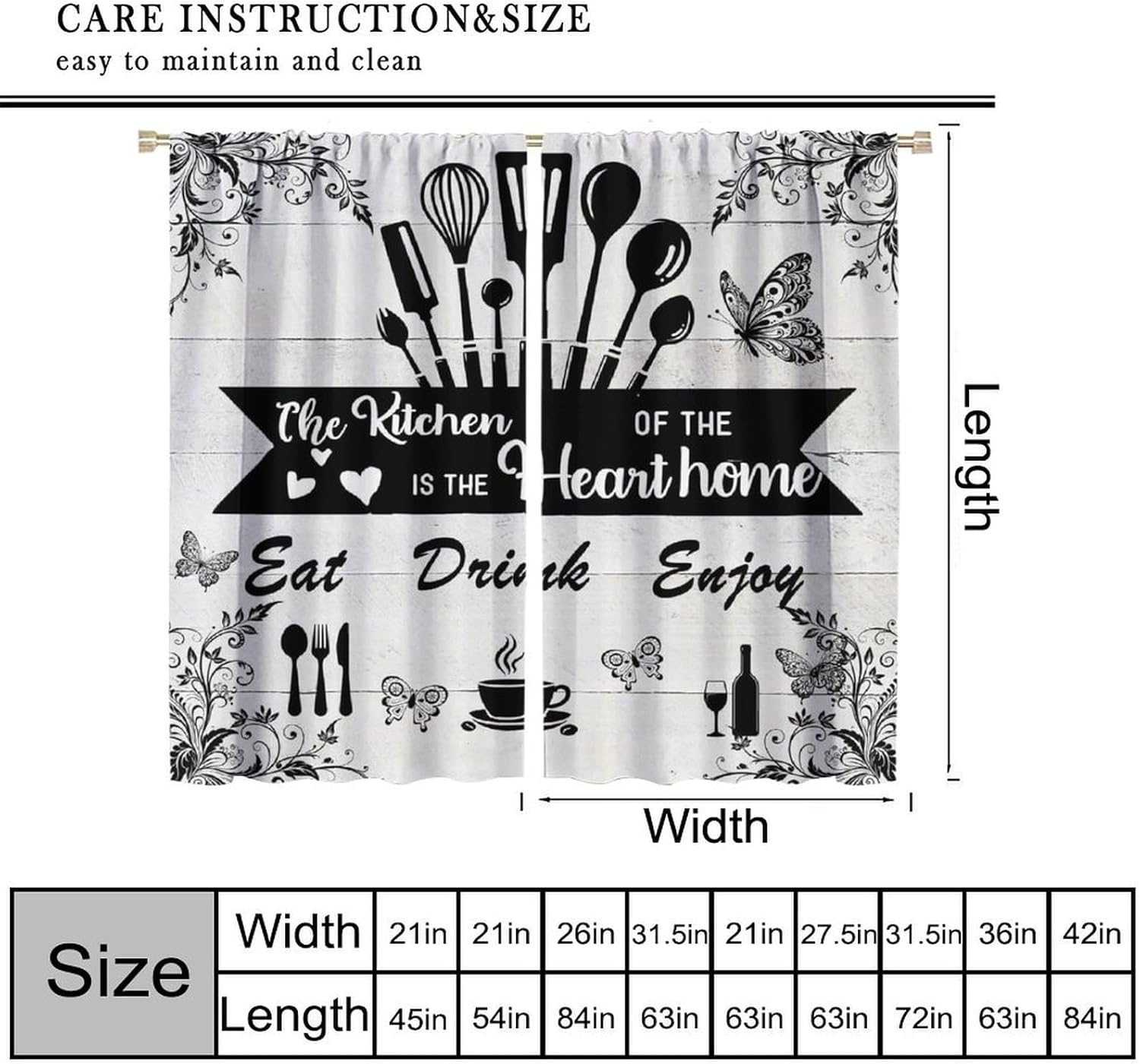 Cortinas Rústicas Estilo Granj - Home Cooking In French reseña y precio